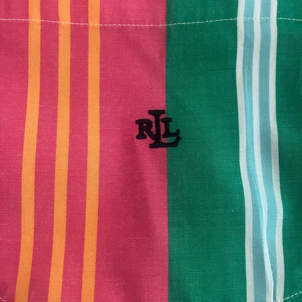 Ralph Lauren Summer Stripped Shirt - Picture 4 of 6